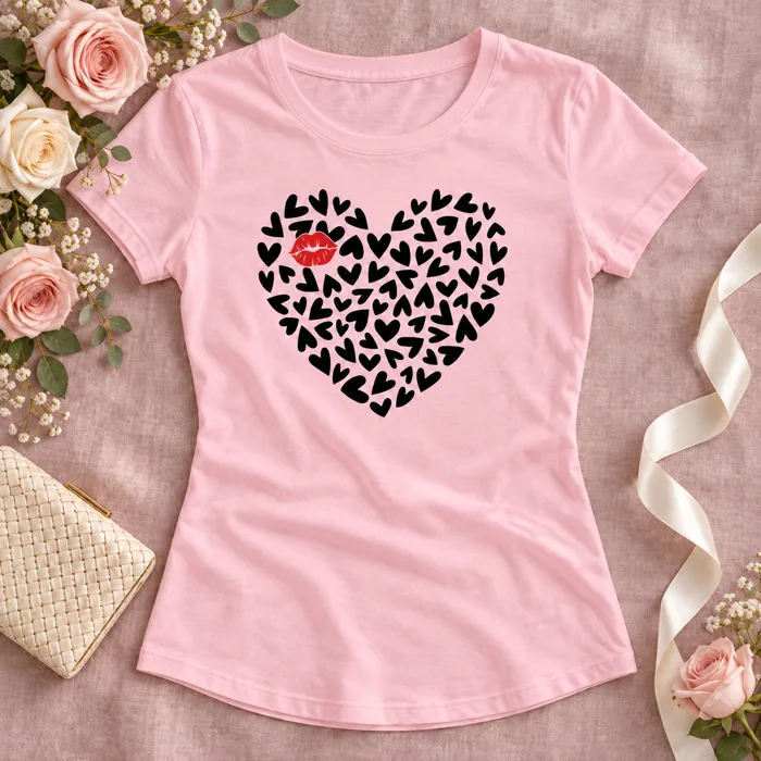 Camiseta rosa de la colección Cute