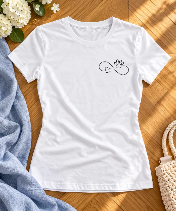 Camiseta Slow days, Blanca